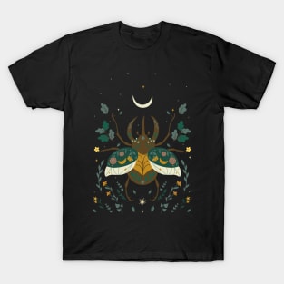 Floral Beetle T-Shirt